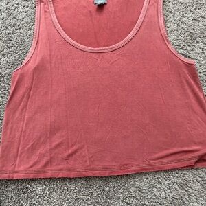 Aerie Dusty Rose Tank crop top small